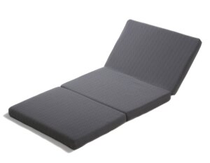 Nordbaby COMFORT Foldable travelbed mattress GREY 120x60cm - Leander