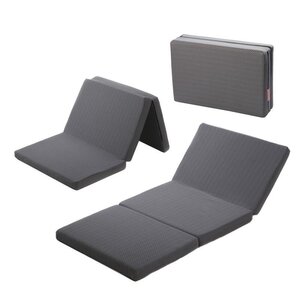 Nordbaby COMFORT Foldable travelbed mattress GREY 120x60cm - Leander