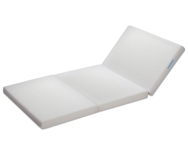 Nordbaby COMFORT Foldable travelbed mattress WHITE 120x60cm - Nordbaby