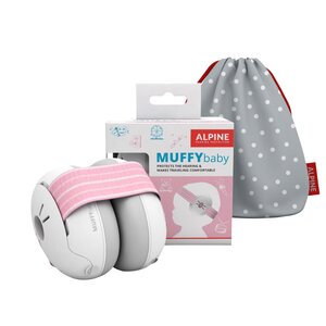 Alpine Muffy  Earmuff Muffy Baby Alpine Pink - Dooky