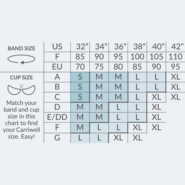 Carriwell puuvillane imetamisrinnahoidja  - Carriwell