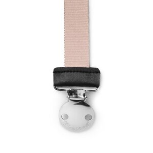 Elodie Details Pacifier Clip  - Faded Rose Nude/Black One Size - Suavinex
