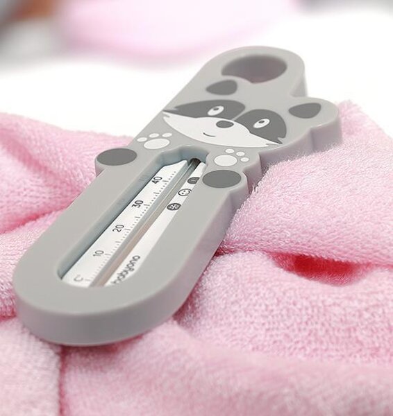 BabyOno 777/01 - Bath Floating Thermometer Grey - BabyOno