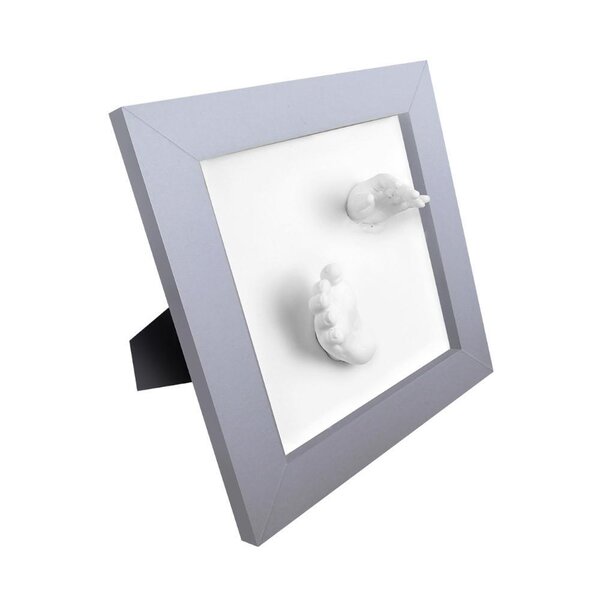 Dooky Happy Hands 3D deluxe baby handprint kit Silver - Dooky