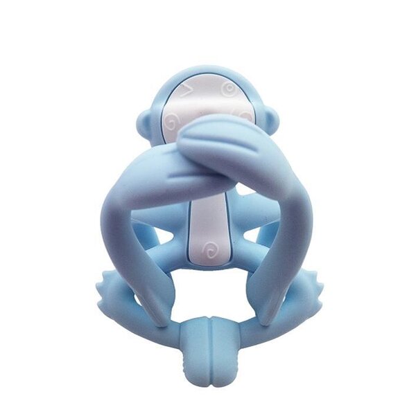 Mombella närimisrõngas Monkey Light Blue - Mombella