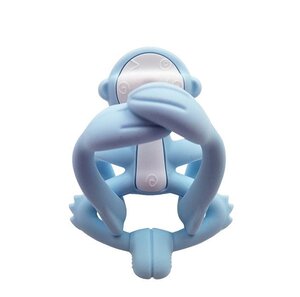 Mombella närimisrõngas Monkey Light Blue - Mombella
