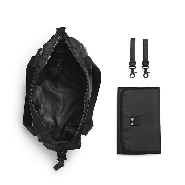 Elodie Details Changing  Bag Soft Shell Brilliant Black  - Elodie Details