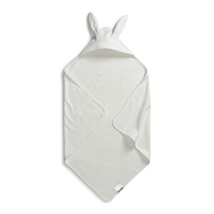 Elodie Details hooded towel 80x80cm, Vanilla White Bunny - Doomoo