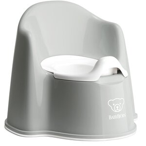 BabyBjörn BB Potty Chair Grey /White - BabyBjörn