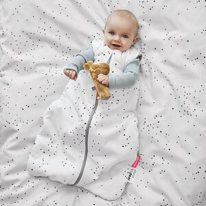 Done by Deer Sleepy bag TOG 2.5 Dreamy dots. 90 cm  White - Easygrow