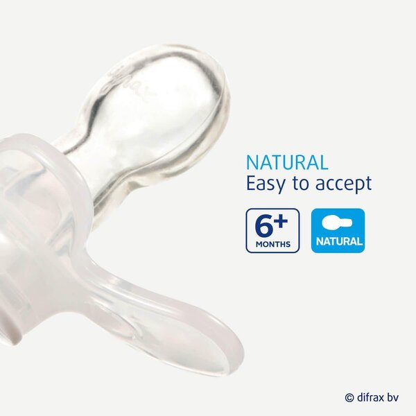 Difrax UN127-Shooter Natural 6+ M Uni Assorted - Difrax