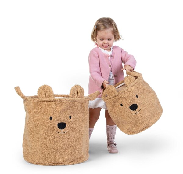 Childhome teddy basket 40x40x40 Beige - Childhome