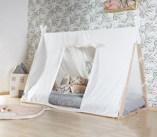 Childhome tipi bed 90x200 Natural/White - Childhome