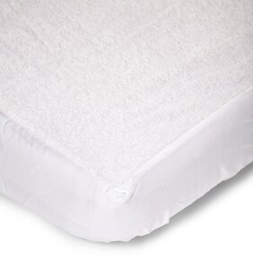 Childhome mattress waterproof protection playpen 75x95 White - Leander