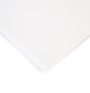 Childhome fitted sheet teenager bed 90x200cm, White - Childhome