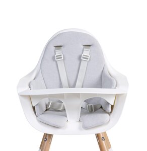 Childhome Evolu seat cushion tricot, Pastel Grey - Childhome