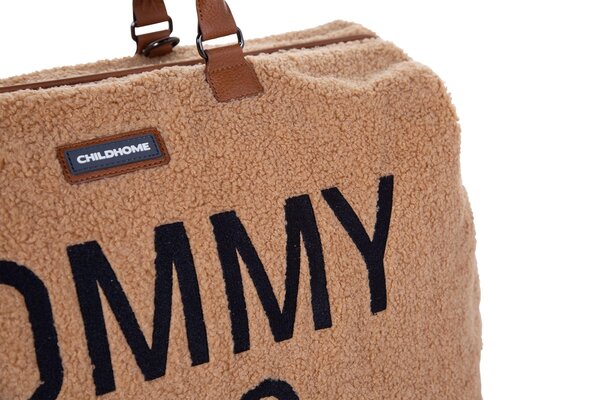 Childhome Mommy Bag suur tarvikute kott Teddy Beige - Childhome