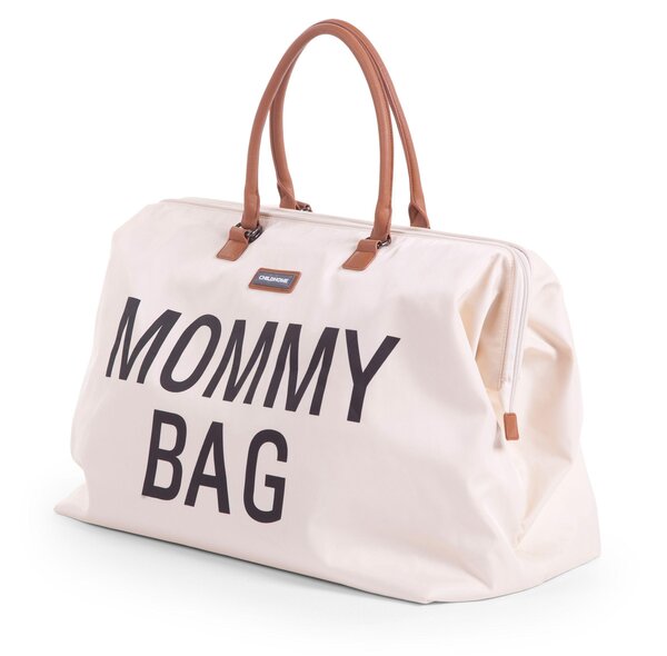 Childhome mommy bag big Offwhite/Black - Childhome