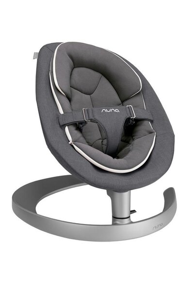 Nuna Leaf Grow bouncer swing with toy bar Granite  - Nuna