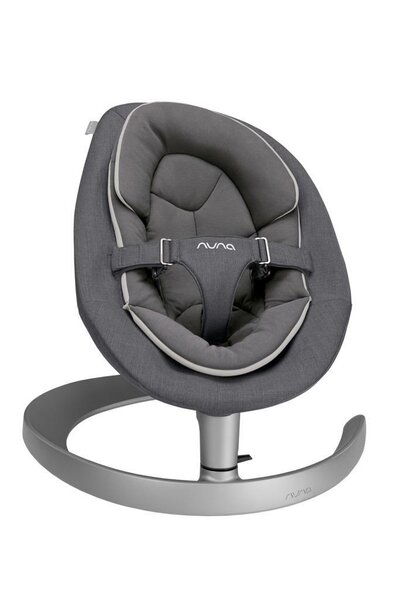 Nuna Leaf Grow bouncer swing with toy bar Granite  - Nuna