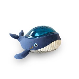 Pabobo projektors ar skaņu whale Blue - Moonie