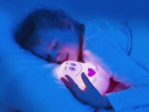 Pabobo glowing companion barbapapa with base charger - Taf Toys