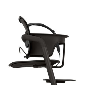 Cybex Lemo2 barošanas krēsla ieliknītis+drošības jostiņas Infinity Black - Cybex