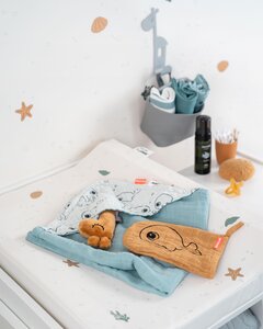 Done by Deer changing pad 50x65cm, Sea friends - Bambino Mio
