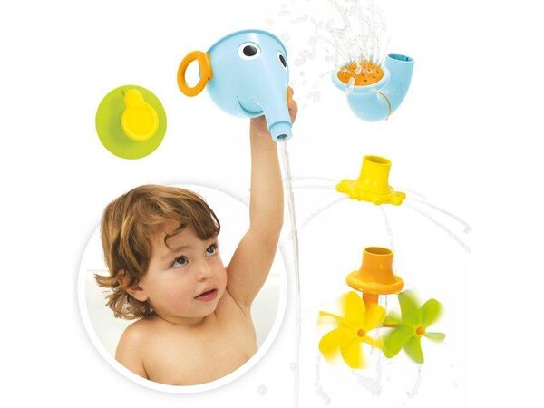 YOOKIDOO Vonios žaislas „Drambliukas“, mėlynas - Yookidoo