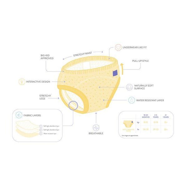 Bambino Mio harjutuspüksid, Super Strawberry - Bambino Mio