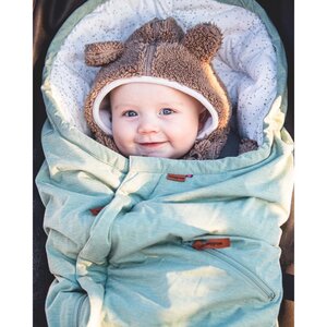 Easygrow Lyng footmuff Green - Elodie Details