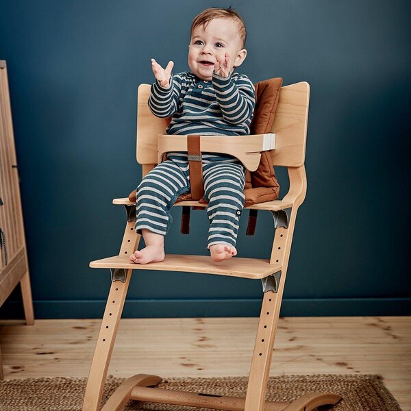 Leander cushion for Classic highchair, Cool Grey - Leander