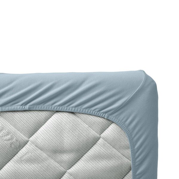Leander sheet for baby cot 60x120cm, Dusty Blue, 2 pcs - Leander