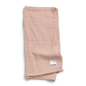 Elodie Details Bamboo Muslin Blanket 80x80cm, Powder Pink  - Elodie Details