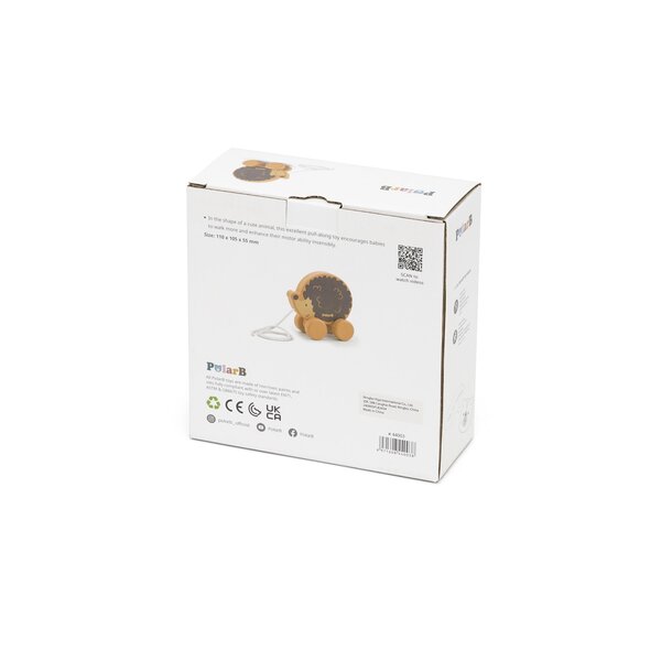 PolarB Pull Along - Hedgehog - PolarB