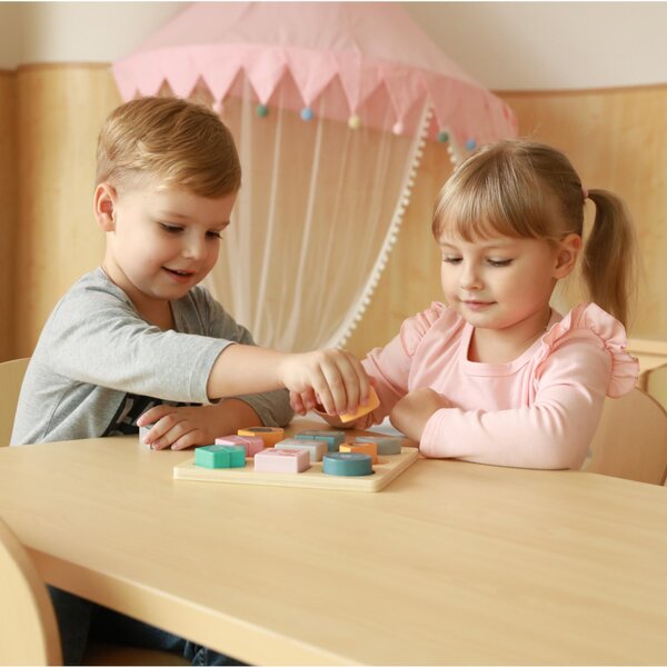 PolarB Shape Block Puzzle - Wild Animals - PolarB