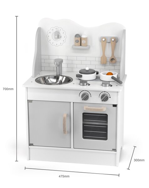 PolarB Grey Kitchen w/Accessories - PolarB