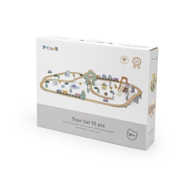 PolarB Train Set 90 pcs - PolarB