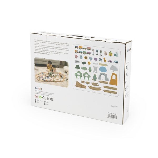 PolarB Train Set 90 pcs - PolarB