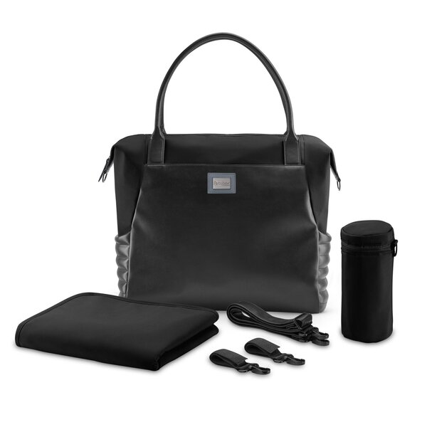 Cybex Platinum Shopper Bag, Deep Black - Cybex