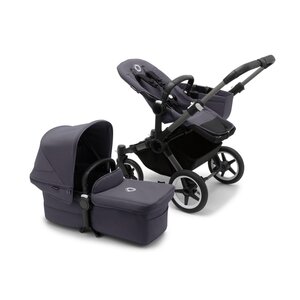 Bugaboo Donkey 5 Mono complete vežimėlis Graphite/Stormy Blue - Bugaboo