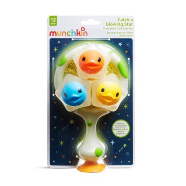 Munchkin tumsā spīdoša vannas rotaļlieta Catch and Score  - Munchkin
