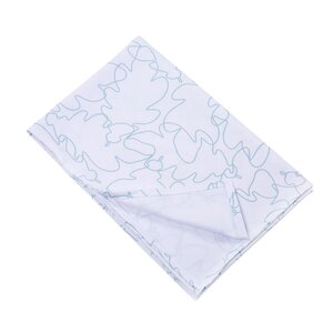 Nordbaby Flat bed sheet 100x150cm, Frozen Leaves - Nordbaby