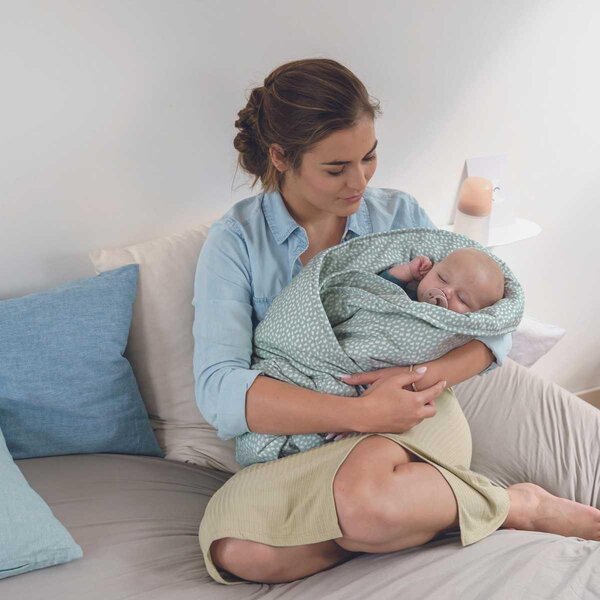 Doomoo Dream blanket 75x100cm, Cloudy kaki - Doomoo