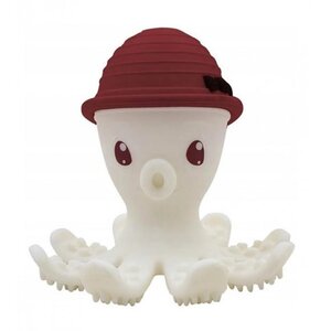 Mombella närimisrõngas Octopus Red - Teddykompaniet