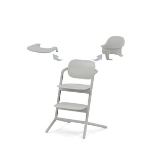 Cybex Lemo 3in1 highchair set Suede Grey - Cybex