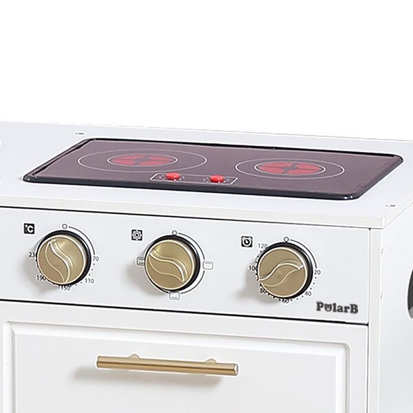 PolarB Classic White Modern Kitchen with Light and Sound - PolarB