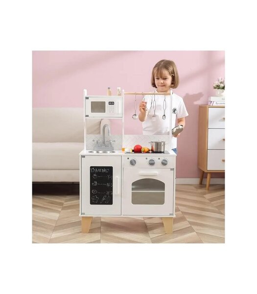 PolarB Little Chefs Kitchen with Light and Sound - Pink - PolarB