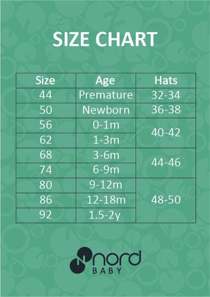 Nordbaby леггинсы Jan - Nordbaby