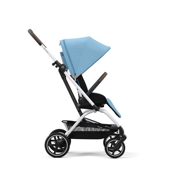 Cybex Eezy S Twist+ 2 buggy Beach Blue, silver frame - Cybex